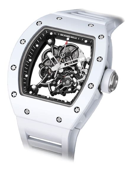 richard mille rm055 white legend|richard mille 055 watch.